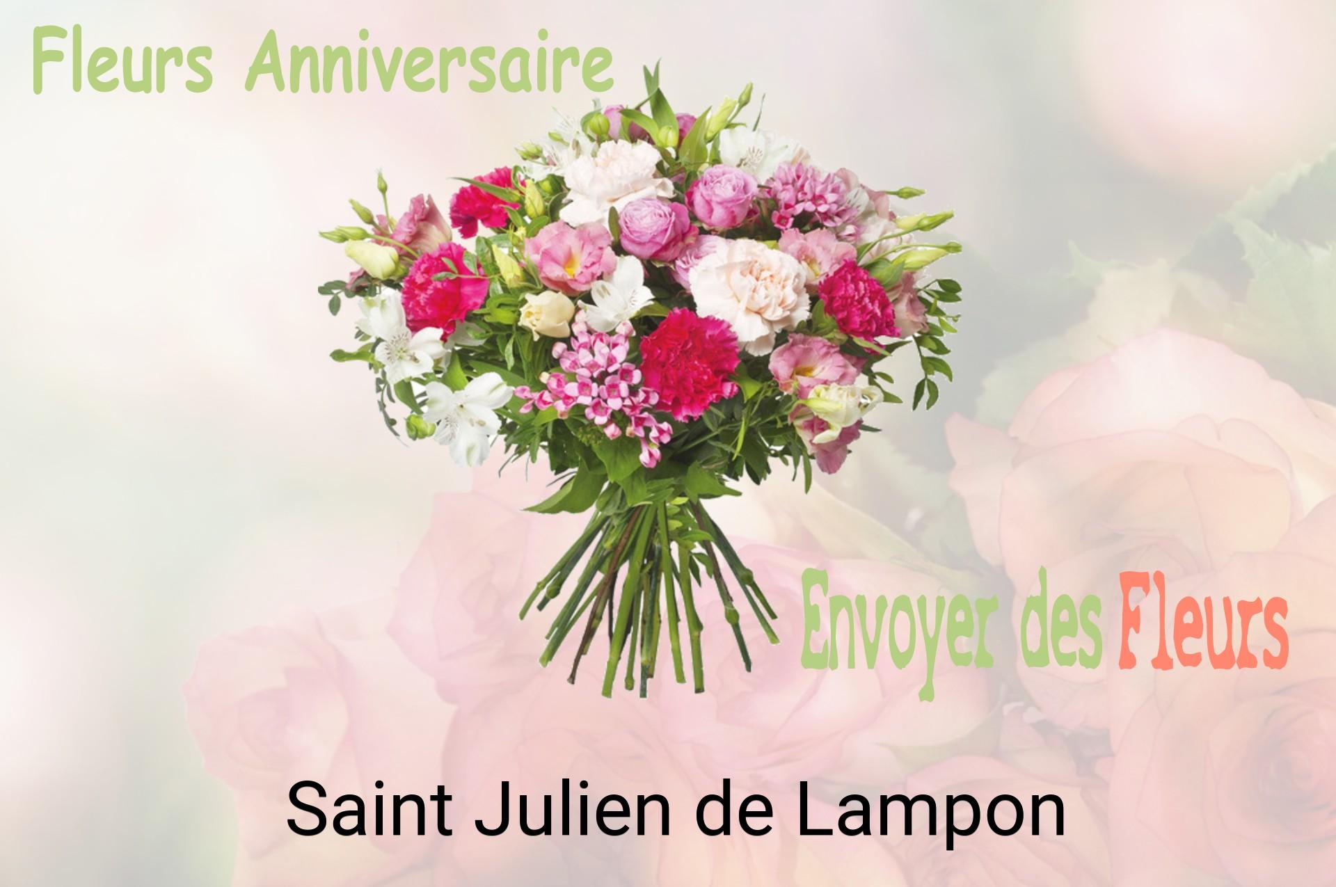 Bouquet de fleurs d’anniversaire livré à Saint-Julien-de-Lampon