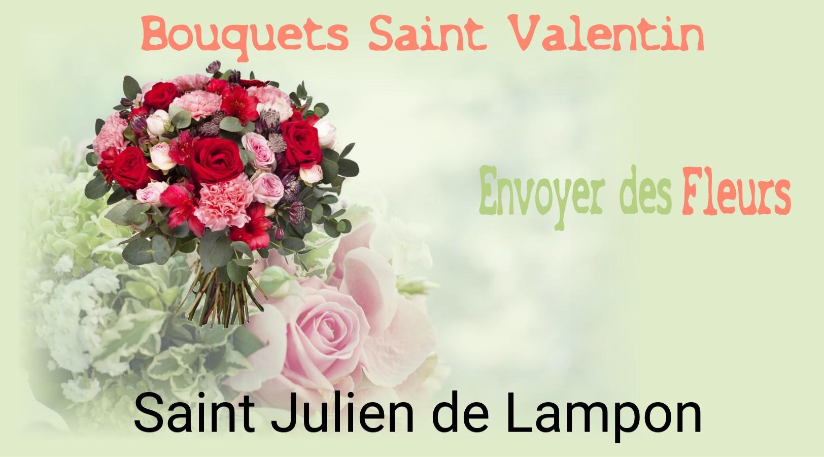 Roses de Saint-Valentin livrées à Saint-Julien-de-Lampon
